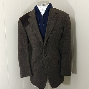 Hunting Lambswool Chocolate Chip Tweed